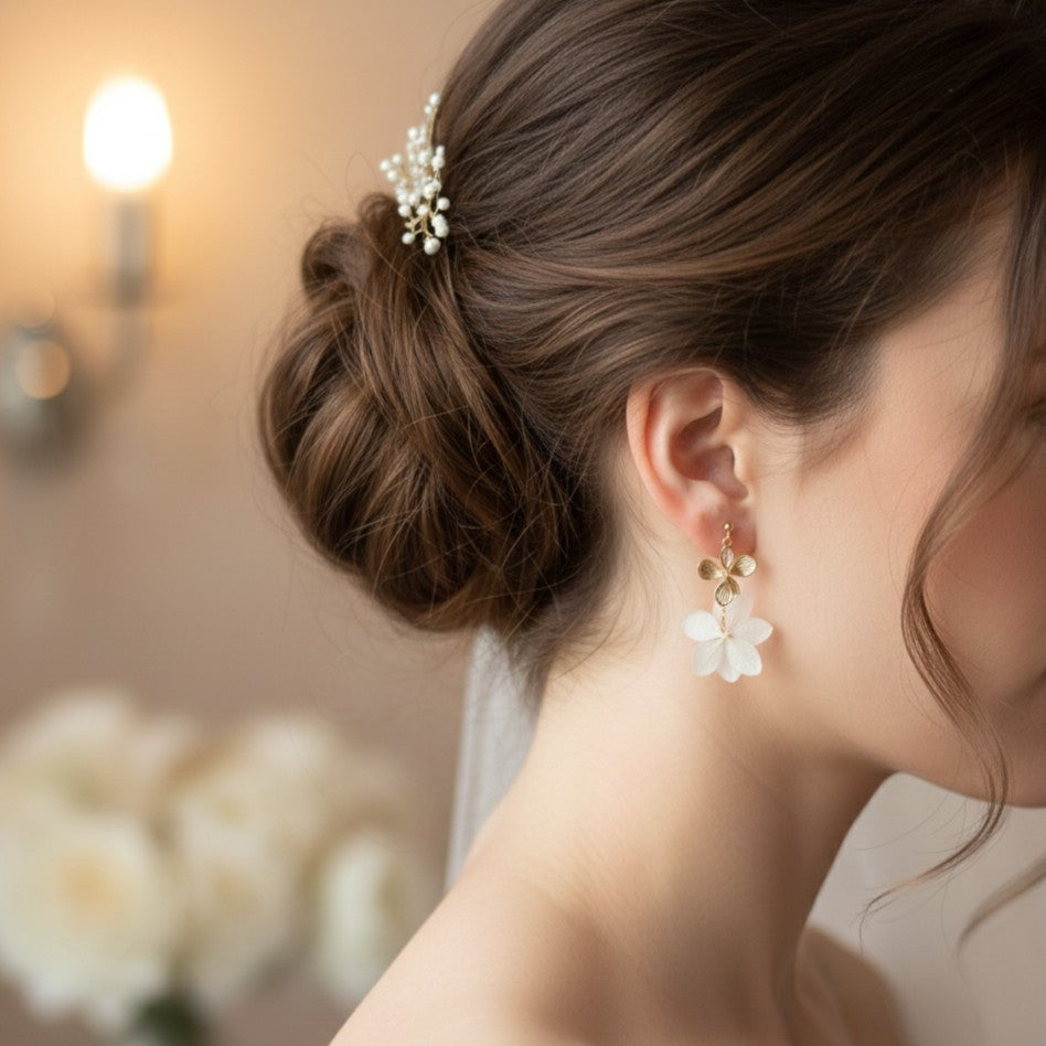 Bijoux mariage fait main pour compléter une parure bijoux mariage
