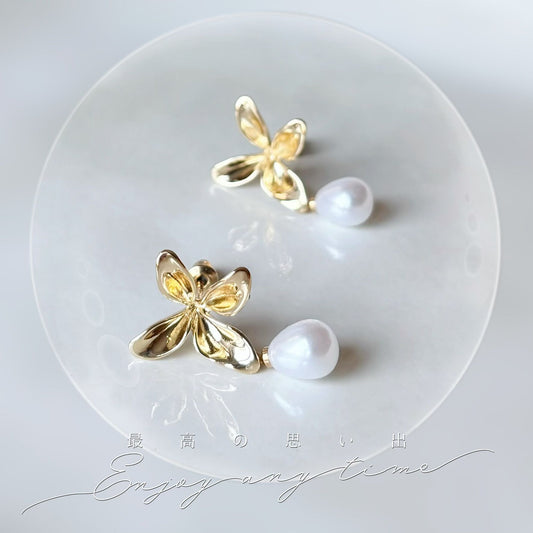 Bijoux mariage fleur faits main atelier Hana&Alice