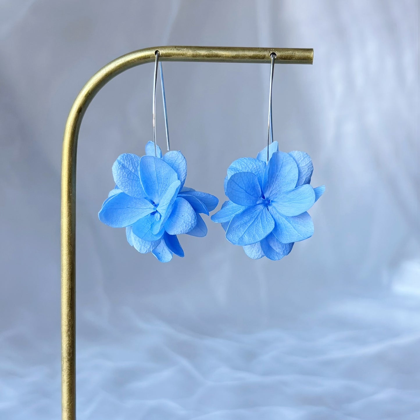 parure bijoux mariage fleur bleue style bohème chic Hana&Alice