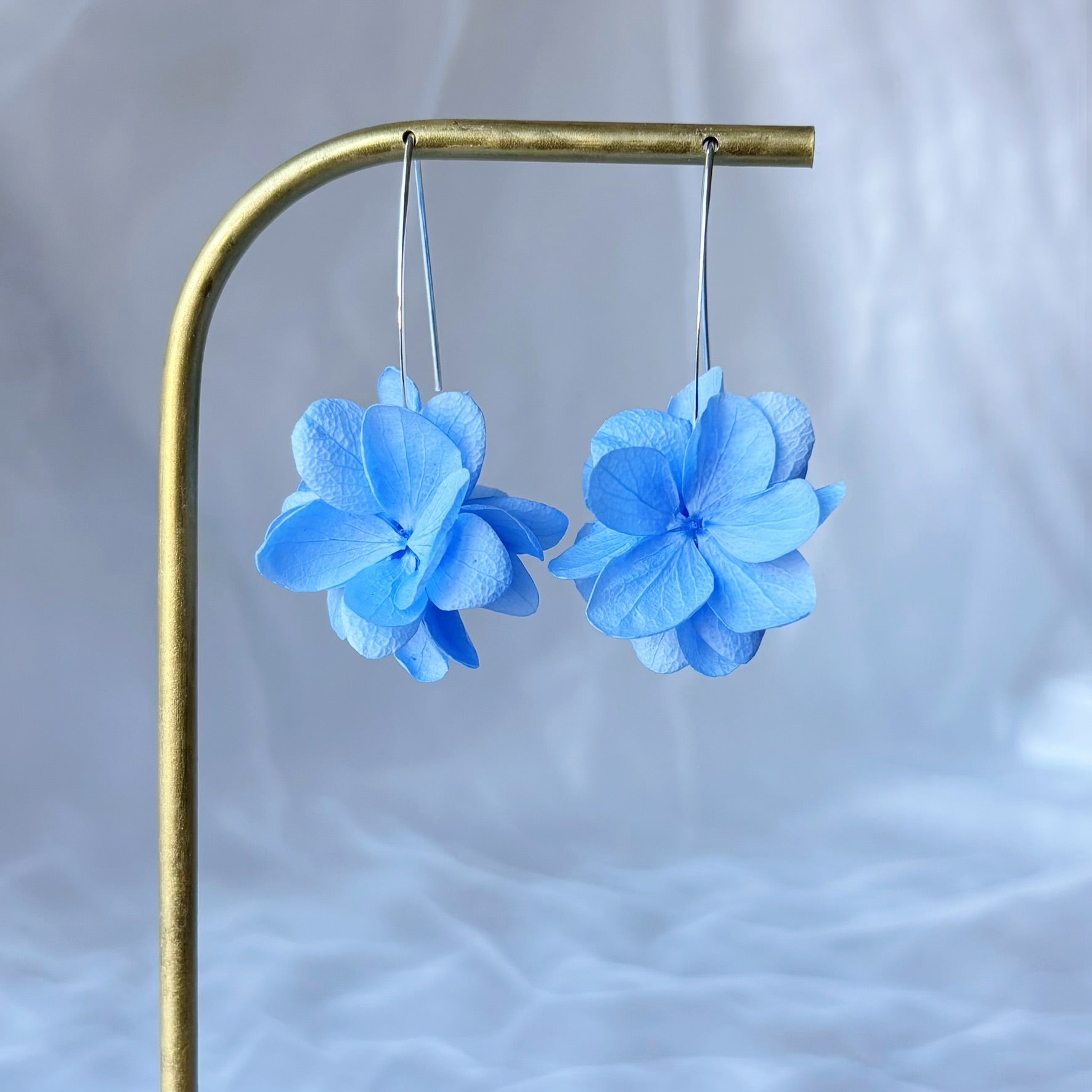 parure bijoux mariage fleur bleue style bohème chic Hana&Alice