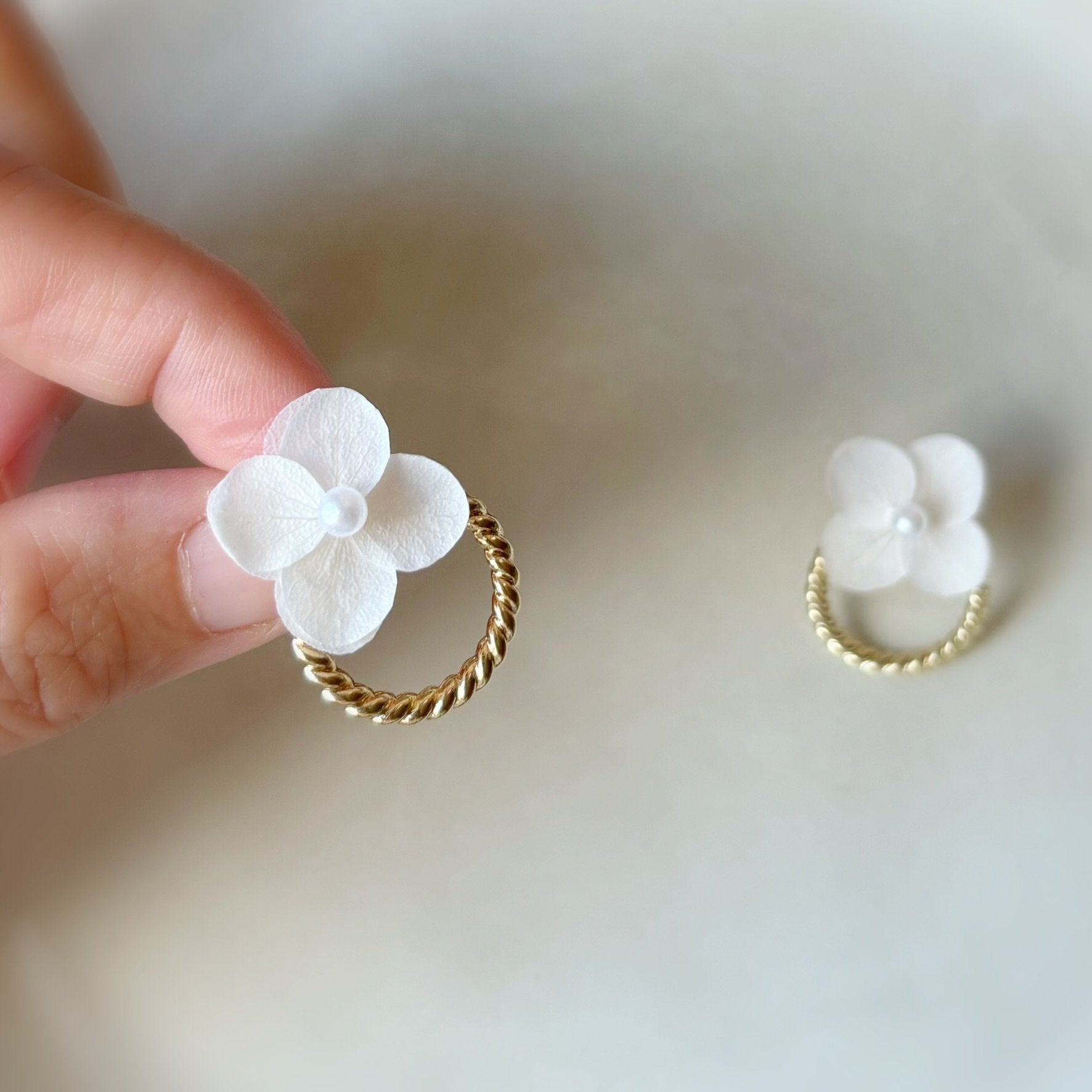 Boucles d’oreilles mariage bohème chic, bijoux mariée fait main