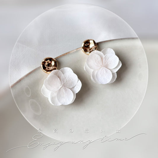 Boucles d’oreilles mariée élégantes Hana&Alice faits main