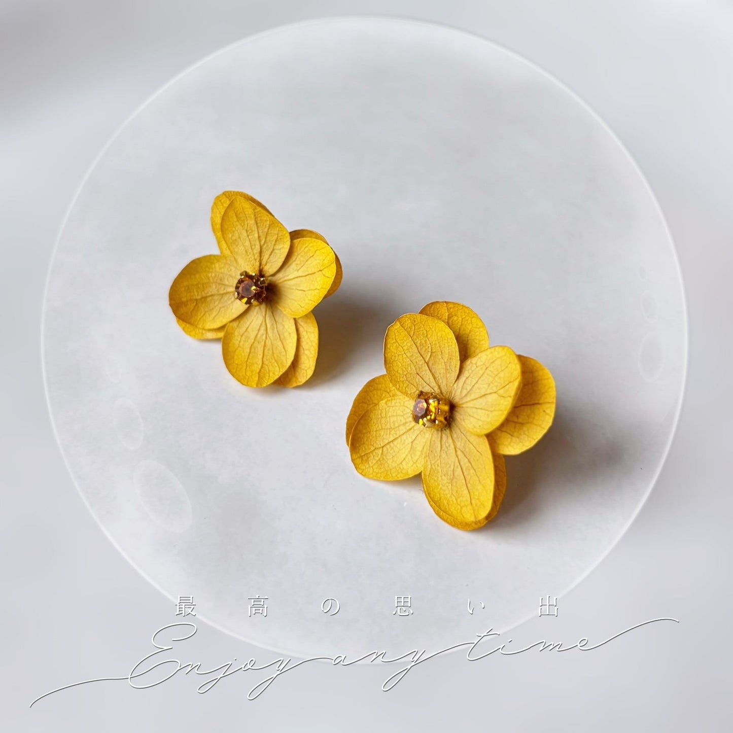 Cadeau demoiselles d’honneur floral : boucles d’oreilles mariage terracotta Hana&Alice